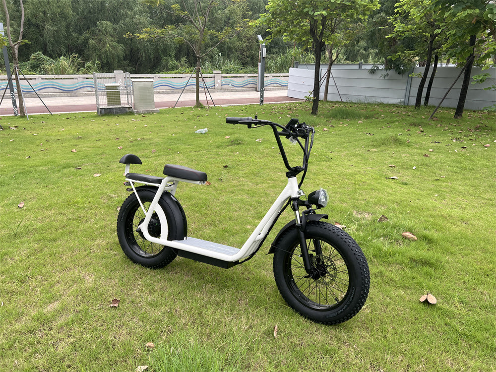 Anti theft urban electric scooter with lock