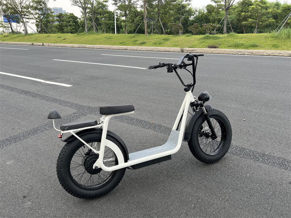 Anti theft urban electric scooter with lock