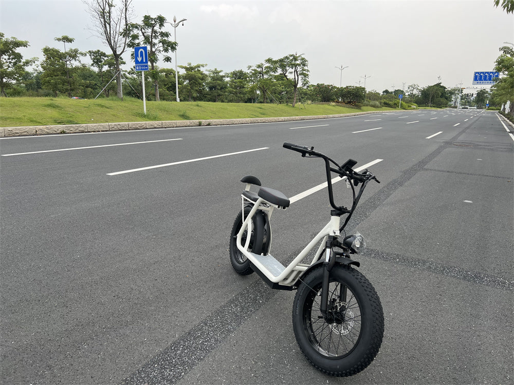 Anti theft urban electric scooter with lock