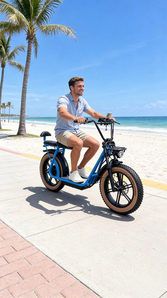 Why Beach Rental Businesses Are Choosing Utility eBikes Like AS201