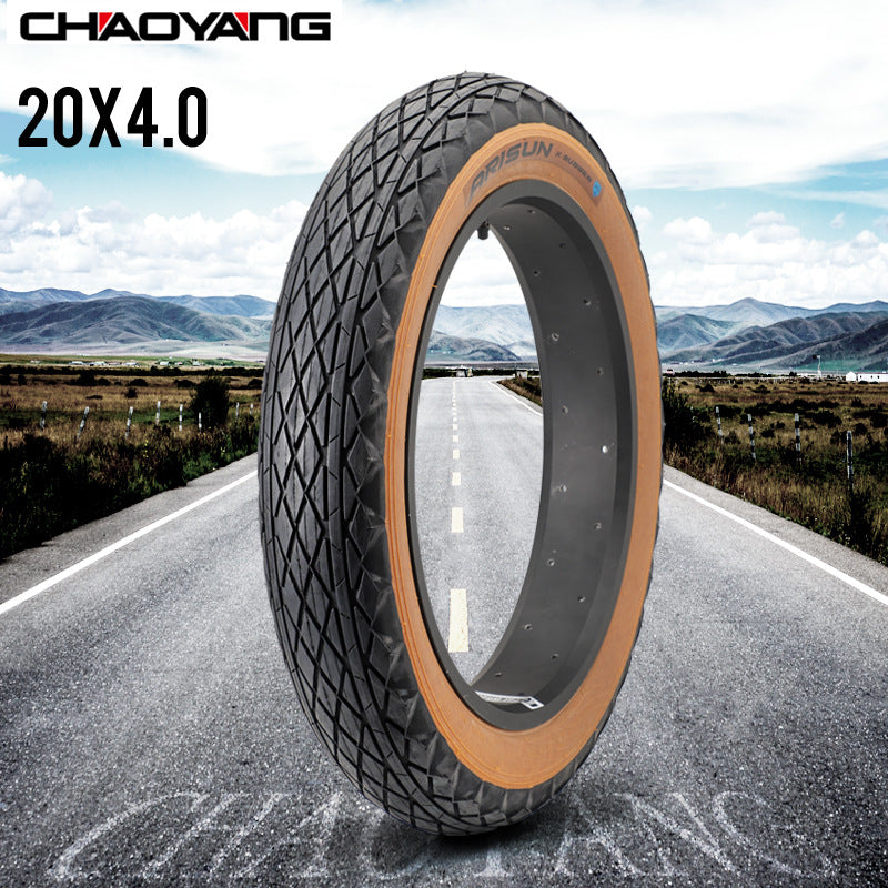 Chaoyang 20x4.0 Electric Bike Fat Tires All-Terrain Tires Mountain Bike Tires