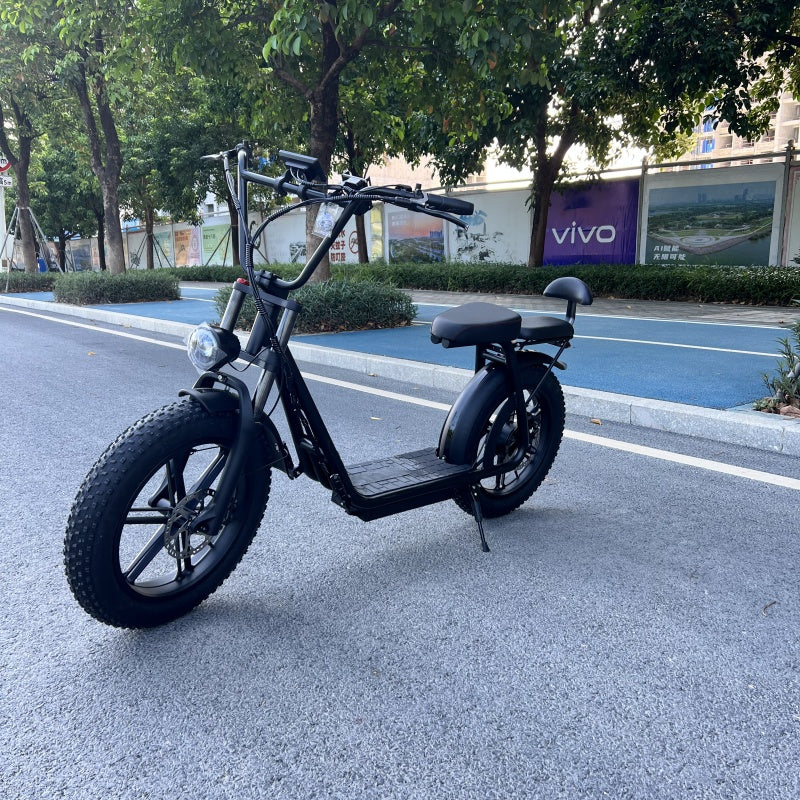 AS202 Electric Scooter – Upgraded Fork & Color Display