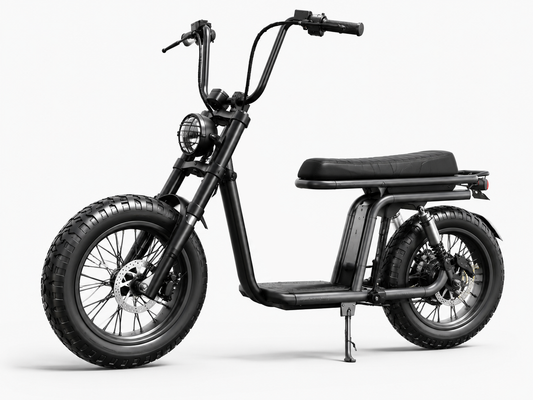 AS203 M2 Electric Cruiser Motorcycle | 60V 1500W/2000W Fat Tire Electric Bike
