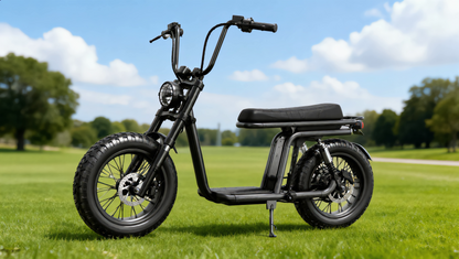AS203 M2 Electric Cruiser Motorcycle | 60V 1500W/2000W Fat Tire Electric Bike