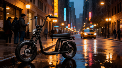 AS203 M2 Electric Cruiser Motorcycle | 60V 1500W/2000W Fat Tire Electric Bike