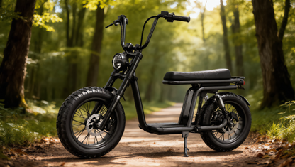 AS203 M2 Electric Cruiser Motorcycle | 60V 1500W/2000W Fat Tire Electric Bike