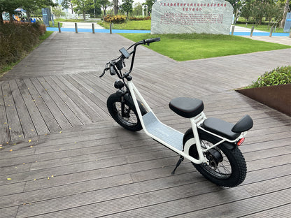 Anti theft urban electric scooter with lock