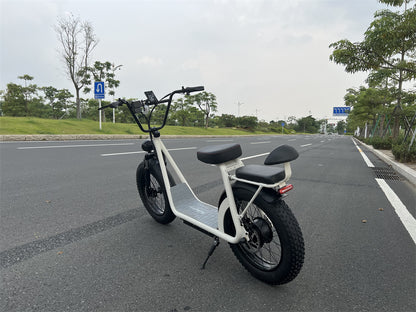 Anti theft urban electric scooter with lock
