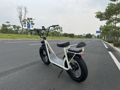 AS201 Anti - Theft Electric Scooter – 48V 1000W Motor, Long Range, NFC Unlock + Built - In Security Lock - Airplaying Scooter