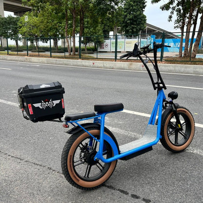 AS201 Commuter Electric Scooter with 36L Storage Box – 48V 1000W, Long‑Range Urban Commuting - Airplaying Scooter
