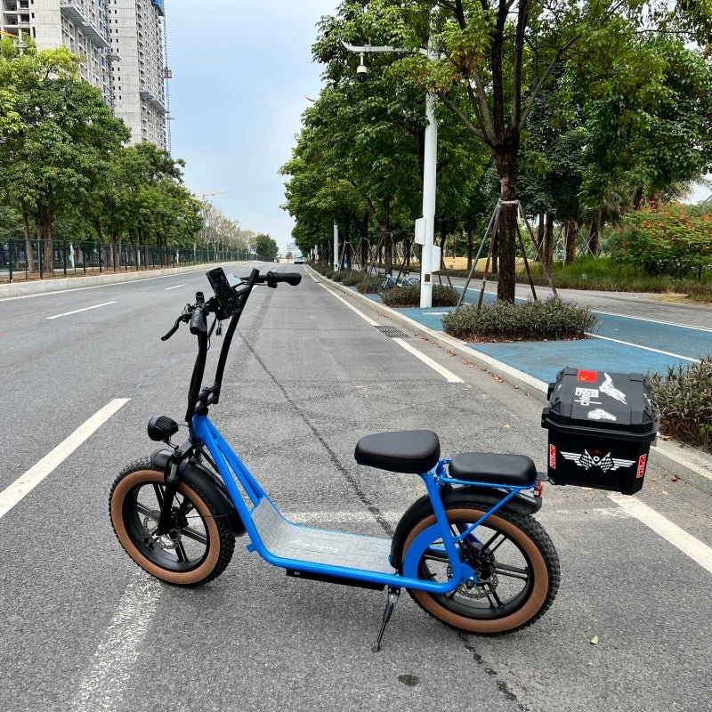AS201 Commuter Electric Scooter with 36L Storage Box – 48V 1000W, Long‑Range Urban Commuting - Airplaying Scooter