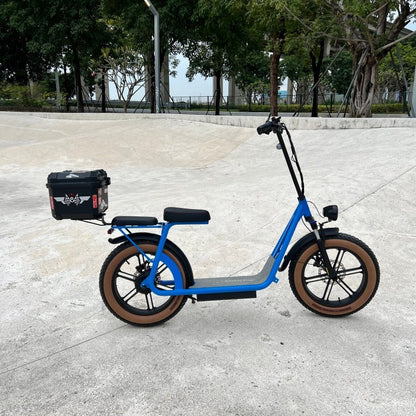 AS201 Commuter Electric Scooter with 36L Storage Box – 48V 1000W, Long‑Range Urban Commuting - Airplaying Scooter