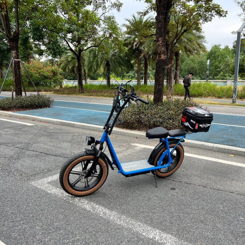 AS201 Commuter Electric Scooter with 36L Storage Box – 48V 1000W, Long‑Range Urban Commuting - Airplaying Scooter