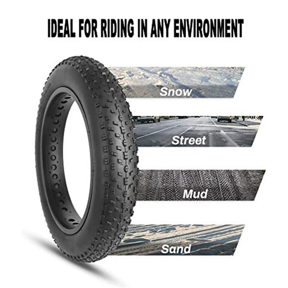 Chaoyang Puncture Resistant 20*4.0" off road fat tire - Airplaying Scooter