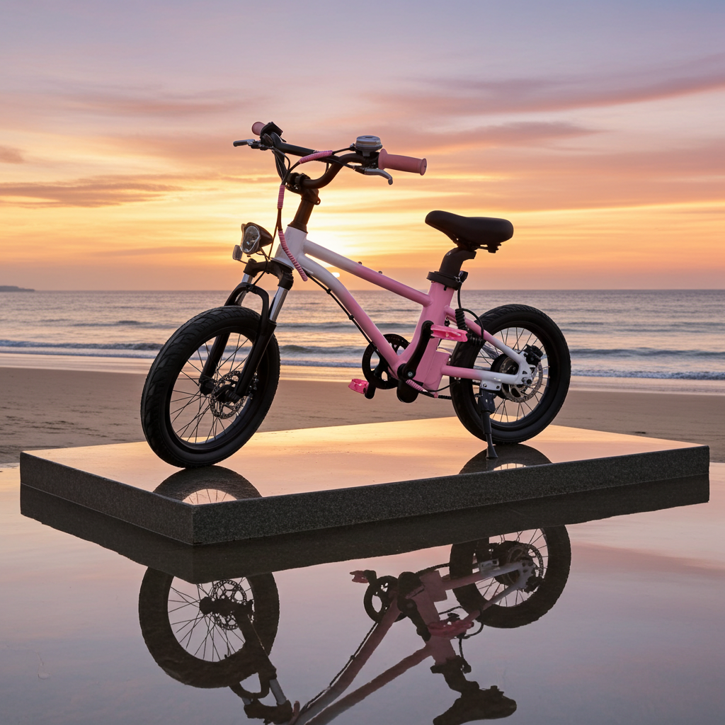 Электрический велосипед K16 розового цвета – нежная мощность, созданная специально для девочек.