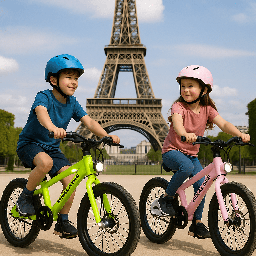 K16 Kids Electric Bike – 24V 5Ah Battery, 16 - Inch Wheel, 20km Range, Safe 20km/h Speed | Lightweight 12kg | For Kids Ages 5–10 - Airplaying Scooter