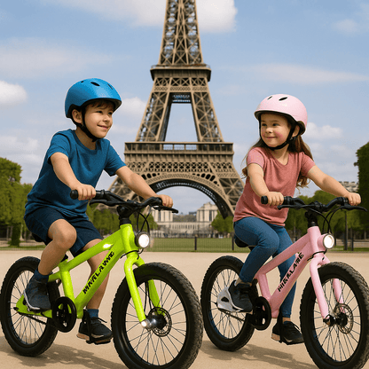 K16 Kids Electric Bike – 24V 5Ah Battery, 16 - Inch Wheel, 20km Range, Safe 20km/h Speed | Lightweight 12kg | For Kids Ages 5–10 - Airplaying Scooter