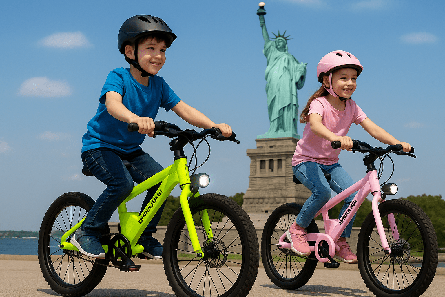 K16 Kids Electric Bike – 24V 5Ah Battery, 16 - Inch Wheel, 20km Range, Safe 20km/h Speed | Lightweight 12kg | For Kids Ages 5–10 - Airplaying Scooter