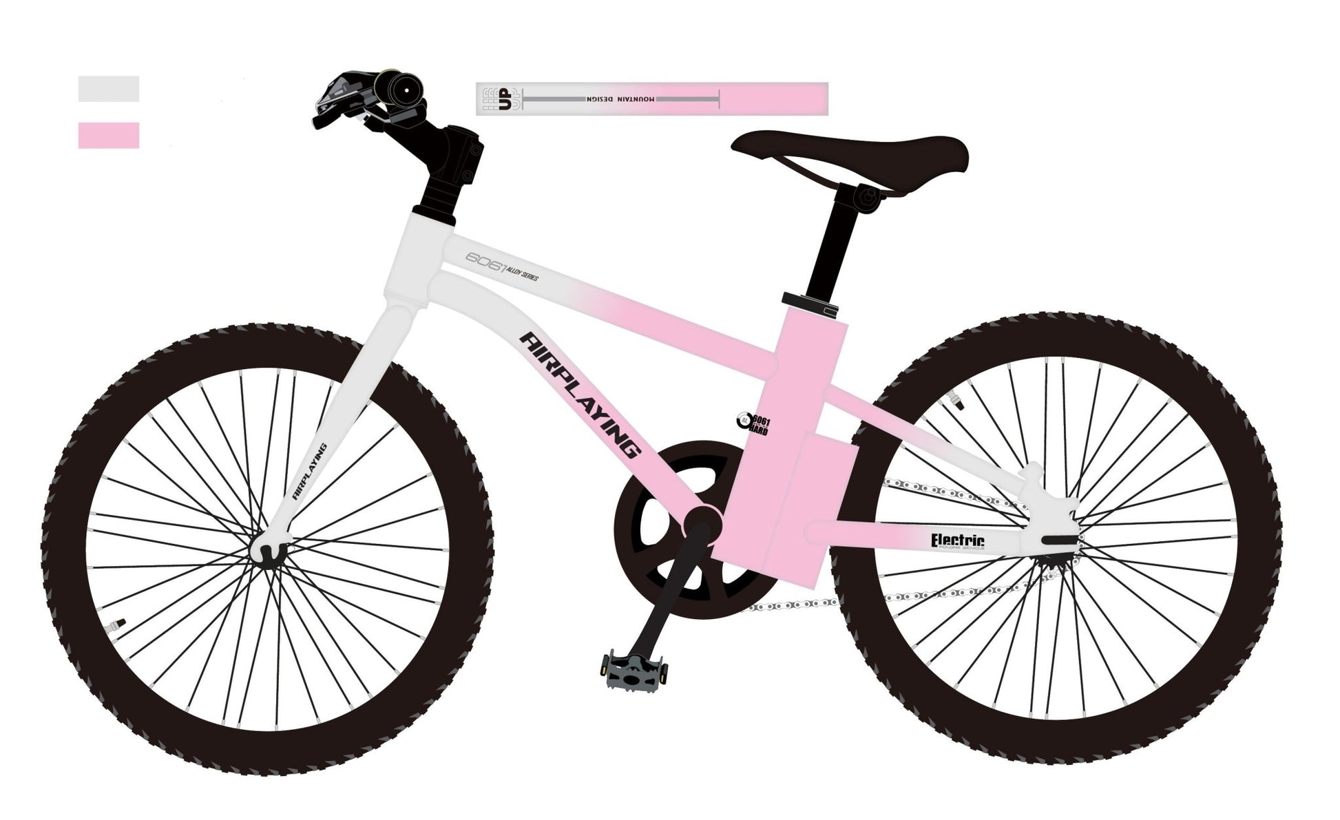 K16 Kids Electric Bike – 24V 5Ah Battery, 16 - Inch Wheel, 20km Range, Safe 20km/h Speed | Lightweight 12kg | For Kids Ages 5–10 - Airplaying Scooter