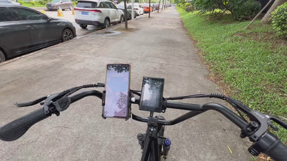 Electric bike Scooter Phone Holder with USB Charger and Bluetooth Speaker