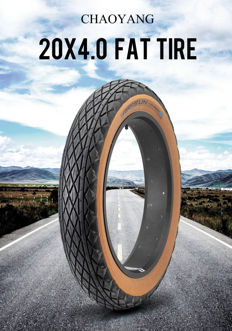 Chaoyang 20x4.0 Electric Bike Fat Tires All-Terrain Tires Mountain Bike Tires