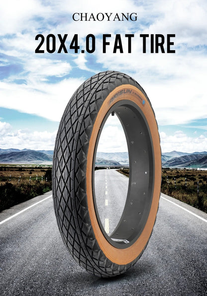 Chaoyang 20x4.0 Electric Bike Fat Tires All-Terrain Tires Mountain Bike Tires